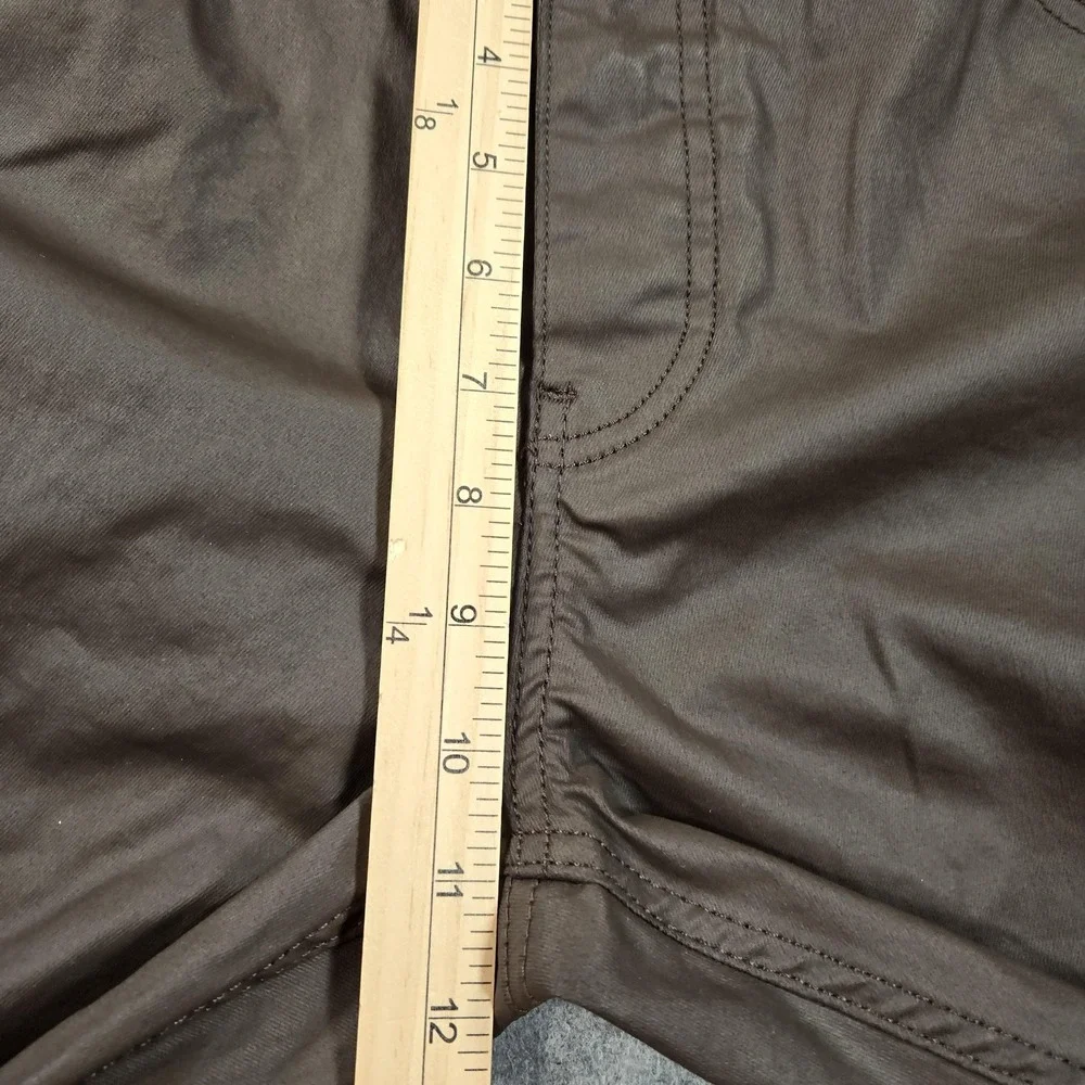 BoohooMAN Brand Pants Mens 36x30 Brown Chino Denim Straight Leg Casual Fit